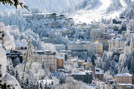 Malerische Kulisse: Der Wintersport- und Kurort Bad Gastein im Salzburger Land