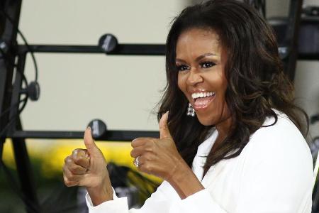 Michelle Obama bei einem Auftritt in New York City Michelle Obama bei einem Auftritt in New York City