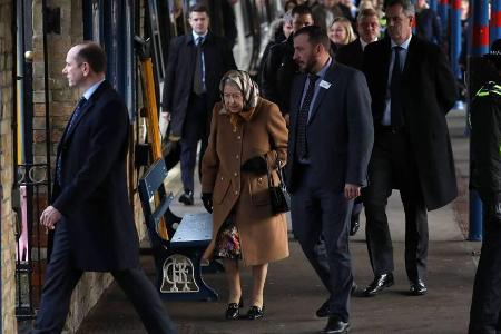 Queen Elizabeth II. ist in Norfolk angekommen