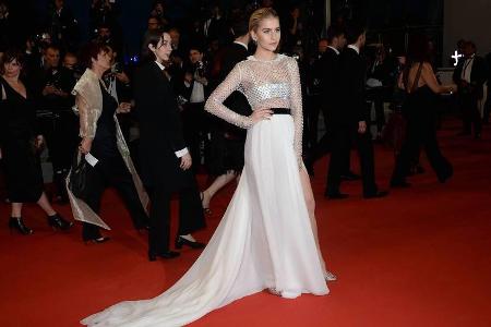 Die deutsche Fashion-Bloggerin Caro Daur in Cannes