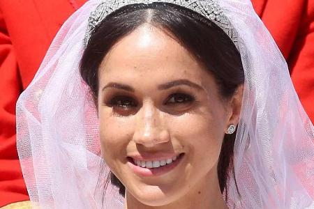 Aus Meghan Markle wurde am Samstag Herzogin Meghan von Sussex