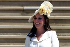 Royal Wedding: Herzogin Kate begeistert im zartgelben Mantelkleid