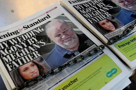 War in den letzten Tagen immer wieder Thema in der Regenbogenpresse: Thomas Markle
