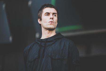 Liam Gallagher während einer Performance bei Rock im Park in Nürnberg