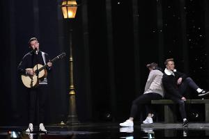 Ryan O'Shaughnessy trat im ESC-Halbfinale auf