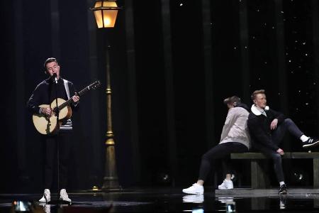 Ryan O'Shaughnessy trat im ESC-Halbfinale auf