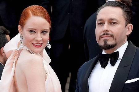 Klemens Hallmann und Barbara Meier bei den Filmfestspielen in Cannes