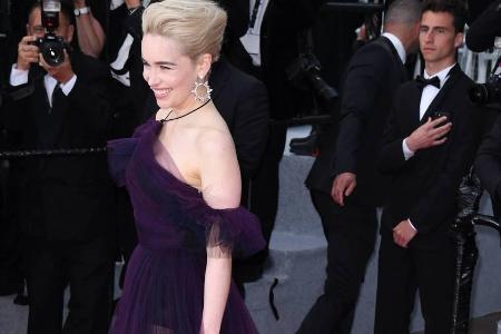 Emilia Clarke bei ihrem Auftritt in Cannes
