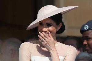Warum eine Biene Herzogin Meghan zum Lachen brachte