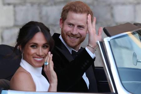 Der auffällige Ring am Finger von Herzogin Meghan gehörte einst Lady Diana