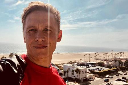 Matthias Schweighöfer postet ein Selfie aus Kalifornien
