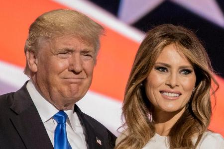 Melania geht es gut: Donald Trump hat via Twitter diese frohe Kunde verbreitet