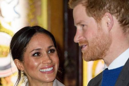 Meghan Markle und Prinz Harry geben sich am Samstag das Jawort