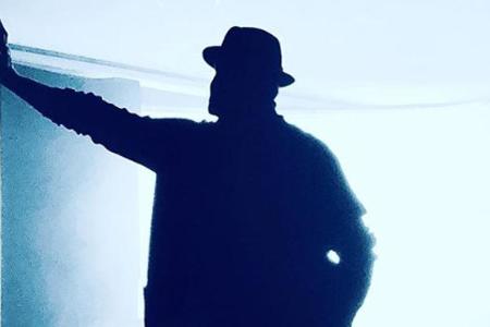 Sylvester Stallone am Set von Sylvester Stallone am Set von