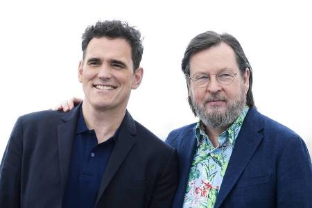 Lars von Trier (r.) und sein Hauptdarsteller Matt Dillon