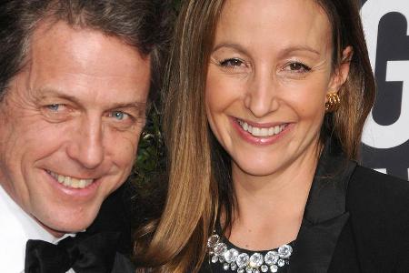 Hugh Grant und Anna Eberstein, Mutter von drei seiner fünf Kinder, sollen sich das Ja-Wort gegeben haben