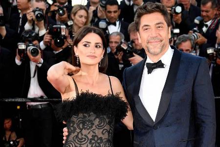 Penélope Cruz an der Seite ihres Ehemannes Javier Bardem bei der Filmpremiere von 