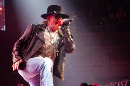 Guns N' Roses-Frontmann Axl Rose in Las Vegas Guns N' Roses-Frontmann Axl Rose in Las Vegas