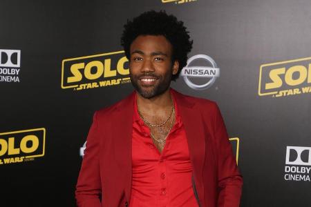Donald Glover spielt die Rolle des Lando Calrissians Donald Glover spielt die Rolle des Lando Calrissians