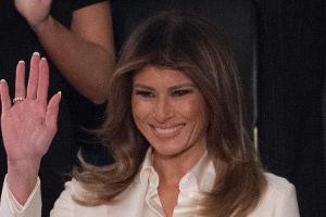 Melania Trump ist wieder aufgetaucht
