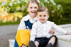Ein neuer Schnappschuss von Estelle und Oscar