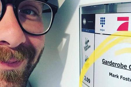 Mark Forster scheint seinen Augen nicht zu trauen Mark Forster scheint seinen Augen nicht zu trauen