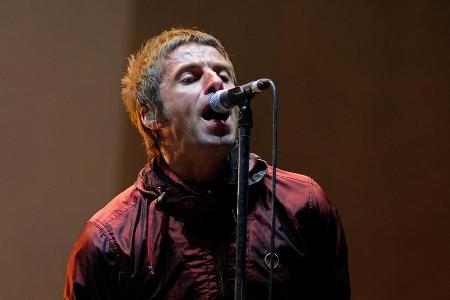 Liam Gallagher während eines Konzerts Liam Gallagher während eines Konzerts