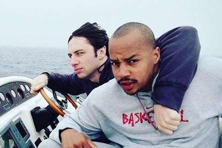 Halten immer zusammen: Zach Braff (l.) und Donald Faison Halten immer zusammen: Zach Braff (l.) und Donald Faison