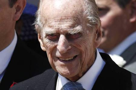 Prinz Philip bei der Hochzeit seines Enkels Prinz Harry