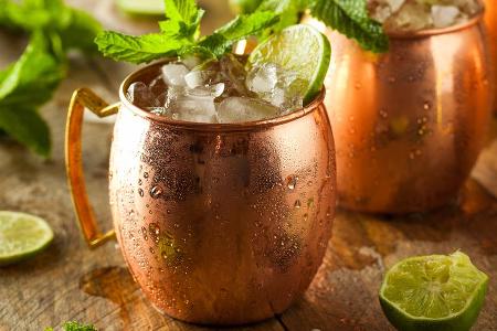 Ein Klassiker unter den Cocktails: der Moscow Mule