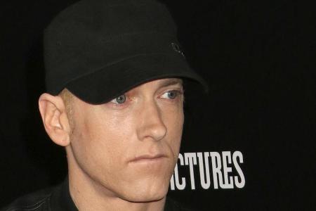 Eminem bei einem Auftritt in New York City