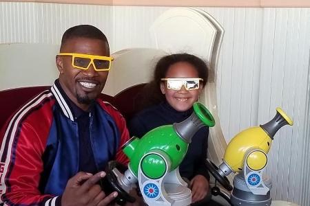 Jamie Foxx und sein kleiner Engel Annalise Jamie Foxx und sein kleiner Engel Annalise