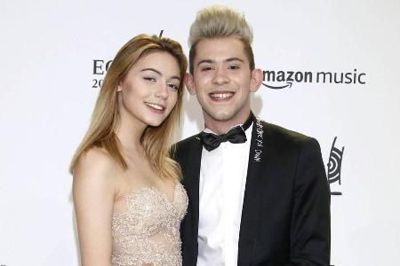 Daniele Negroni und Tina Neumann bei der Echo-Verleihung 2018