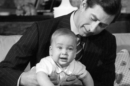 Prinz Charles mit dem jungen Prinz William