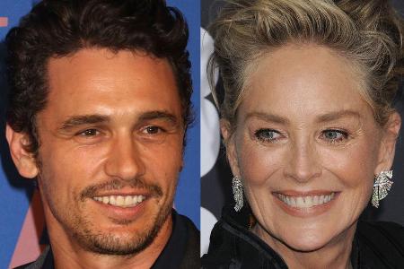 Sharon Stone verteidigt James Franco Sharon Stone verteidigt James Franco