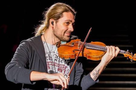 Star-Geiger David Garrett hat mit einem Bandscheibenvorfall zu kämpfen