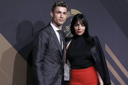 Cristiano Ronaldo und seine Freundin Georgina Rodriguez in Lissabon