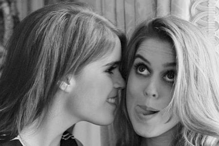 Prinzessin Eugenie (l.) bewundert ihre große Schwester, Prinzessin Beatrice Prinzessin Eugenie (l.) bewundert ihre große Schwester, Prinzessin Beatrice
