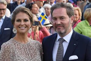 Prinzessin Madeleine von Schweden begrüßt Baby Nummer drei