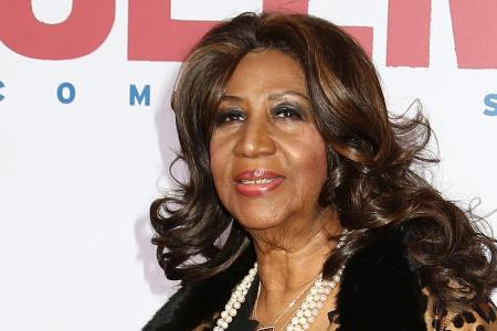 Aretha Franklin bei einem Auftritt in New York