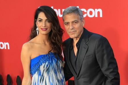 George und Amal Clooney unterstützen die 