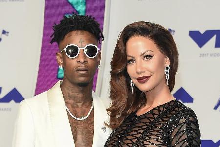 Amber Rose mit ihrem Ex-Freund 21 Savage bei den MTV Video Music Awards 2017