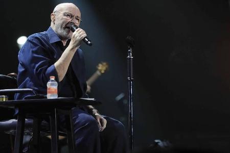 Trotz Handicap enttäuschte Phil Collins seine Fans in Südamerika nicht