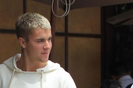 Justin Bieber kam ohne Verletzungen davon Justin Bieber kam ohne Verletzungen davon