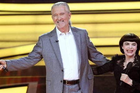 Patrick Duffy und Mireille Mathieu sind am Donnerstag in der Show Patrick Duffy und Mireille Mathieu sind am Donnerstag in der Show