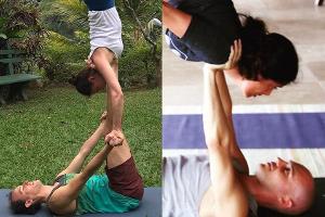 AcroYoga: Was ist das und warum sind die Stars so begeistert?