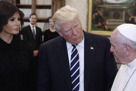 Was Melania Trump ihrem Mann zu essen gibt, interessiert auch den Papst