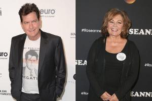 Charlie Sheen kann sich mit Roseanne Barr identifizieren