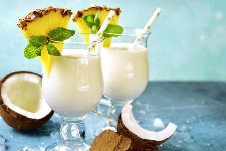 Die Piña Colada gehört zu den beliebtesten Cocktails der Welt