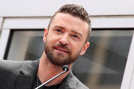 US-Sänger Justin Timberlake fiebert mit der englischen Nationalmannschaft mit